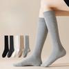 Ladies Spring and Autumn Show Thin Legs Plastic Non Slip High Tube Calf Socks