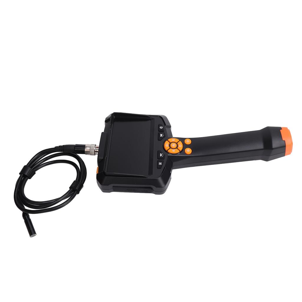 Промышленный эндоскоп бороскоп камера HD с экраном портативный для осмотра труб одинарный