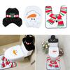 Новые 3 шт. рождественские украшения Happy Santa чехол для унитаза и коврик для ванной комнаты