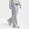 Fila X ETUDES Коллаборация Однотонные Вязаные Спортивные Брюки Прямого Кроя Женские брюки Цвет Облачно-Серый F11W346601F-MG