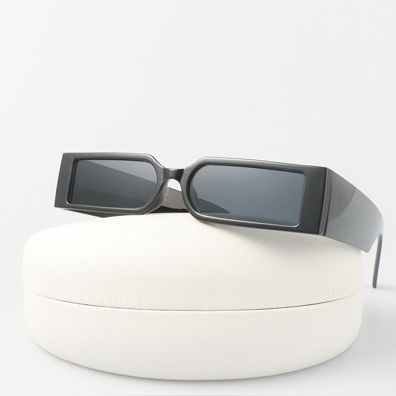 Прямоугольные винтажные солнцезащитные очки женские брендовые дизайнерские узкая оправа солнцезащитные очки женские модные для личности для улицы