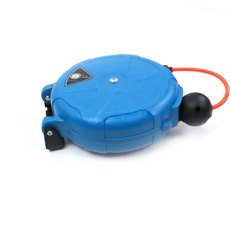 Мини катушка для ПУ трубки, пневматический барабан, инструмент для намотки трубки для ремонта автомобилей, настенная, автоматическая выдвижная катушка для шланга