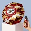 Brentford Football Pattern Printed Mini 5 Folds 8 Ribs Compact Umbrella Windproof Waterproof Lightweight Portable Folding