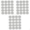 60 металлических бирок из нержавеющей стали для идентификации домашних животных