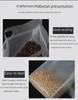 Прозрачные утолщенные пакеты с застежкой Ziplock для упаковки продуктов питания, орехов, сухофруктов и новогодних товаров