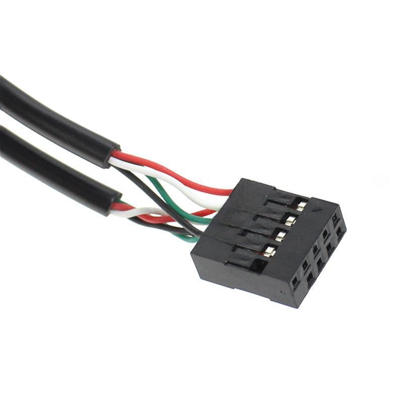 9-контактный USB удлинительный кабель для материнской платы: Плата USB 2.0 хаба 1 к 4 / 1 к 2