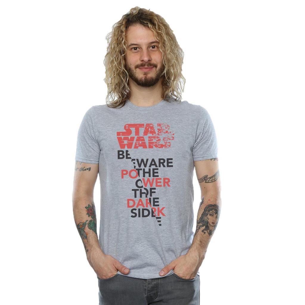 Star Wars Mens The Last Jedi Power Of The Dark Side T-Shirt