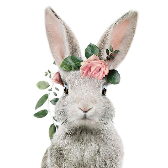 Забавные Милые Кролики Виниловые Наклейки на Автомобиль - Водонепроницаемые и Долговечные