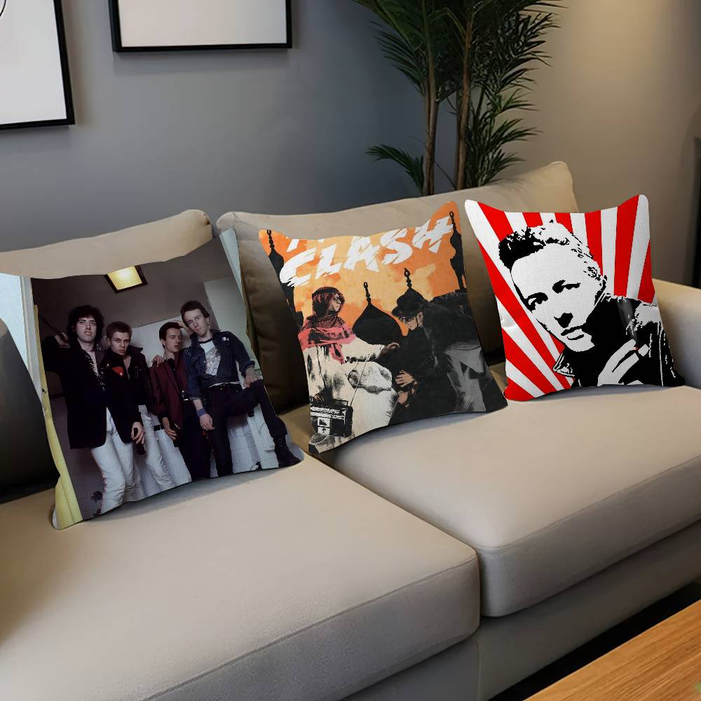 Чехол на подушку The Clash Подушка Чехол для подушки Наволочка Гостиная Диван Домашний декор Индивидуальный