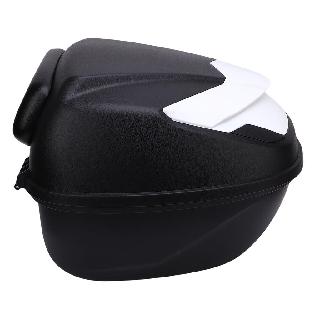 39L Motorcycle Top Case Waterproofing Luggage Storage Trunk Tail Box with 2 Keys Universal for Scooter