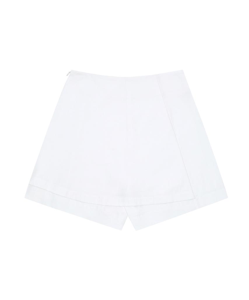 HYEYEONG KIM Wrap Shorts - White