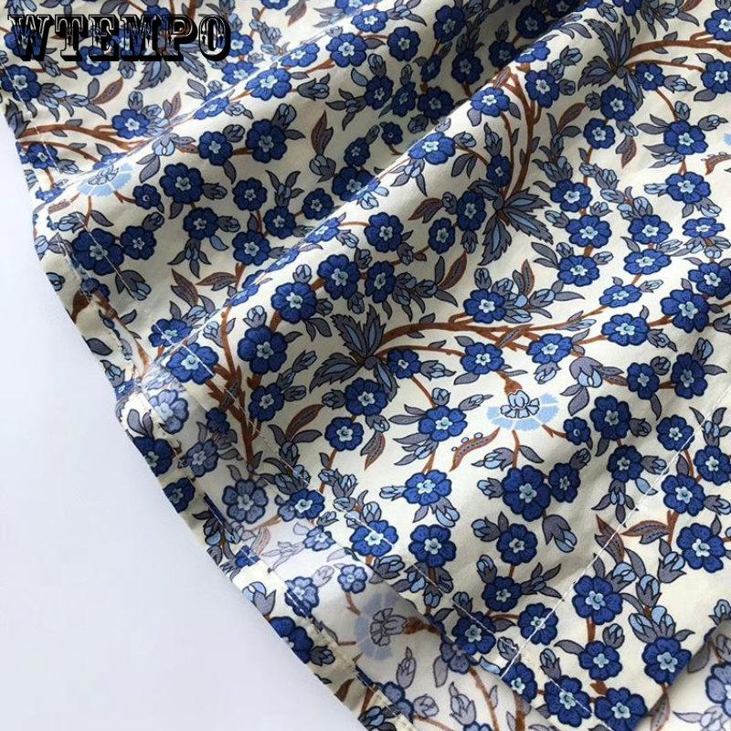 Весенне-осенняя женская рубашка, популярная литература и искусство, ретро-рубашка с виноградным принтом и цветами, свободная большая тонкая рубашка