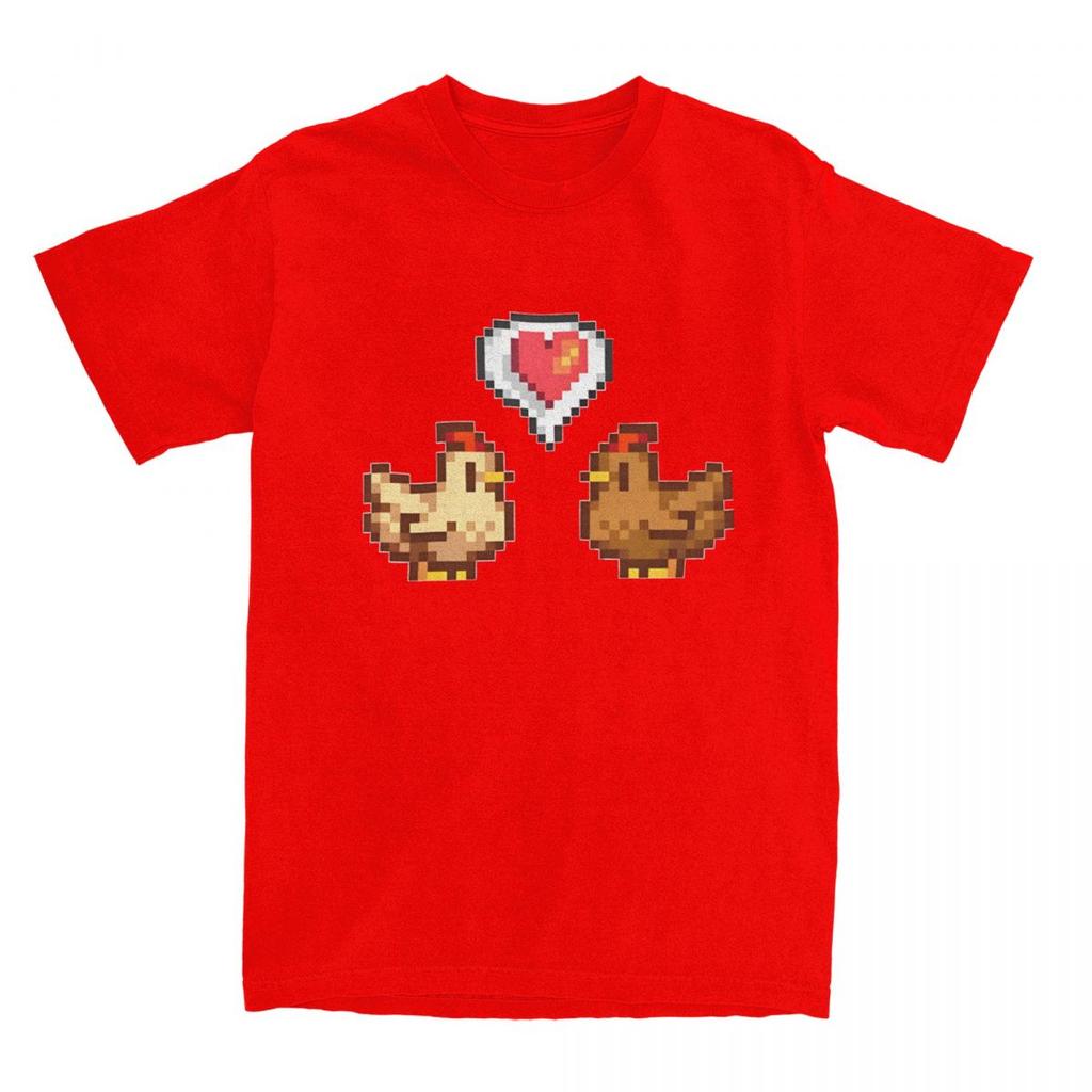 Мужская футболка Valley Chicken Love Футболки Хип-Хоп С индивидуальной печатью Графические Пляжные футболки Винтажные Хлопковые Топы Плюс