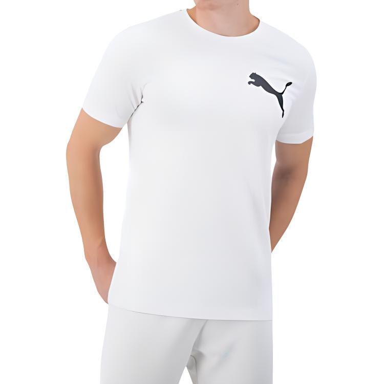 Puma Футболки мужские с круглым вырезом умеренного прямого кроя 855072-02
