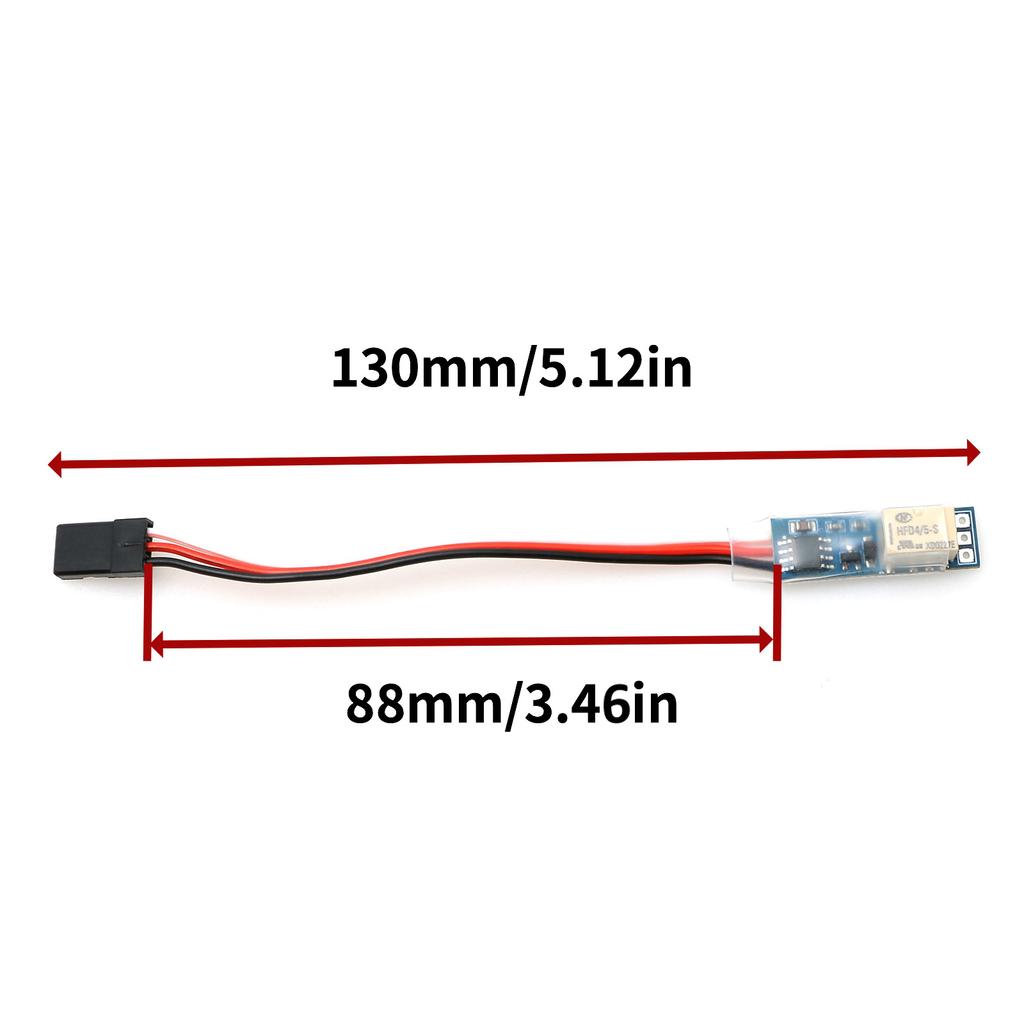 Релейный переключатель ШИМ 30 В 2 А, модуль электронного контроллера, модель «сделай сам», универсальное включение-выключение для пульта дистанционного управления FPV