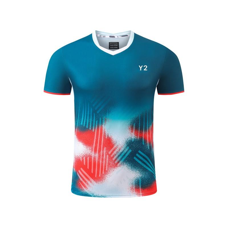 Quick-Dry Badminton Shirt Kids Adults Unisex Sportswear Training Uniform Lightweight Breathable Athletic Top