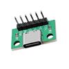 1 Комплект USB 3.1 16P на 2.54 Плата-модуль адаптера питания с высоким током, тестовая плата Type-C Female для Arduino
