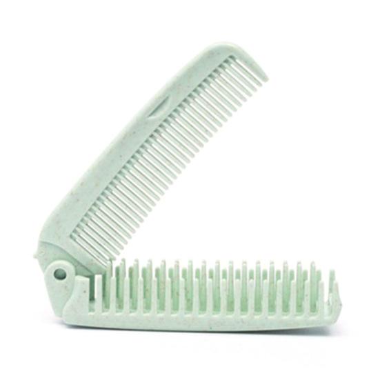 Расческа для волос, экологически чистая пластиковая дорожная сумка широкого применения, складная расческа для девочек