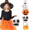 Горшок для цветов Привидение Кашпо Ведро для конфет на Хэллоуин Многофункциональный из смолы Форма привидения и тыквы
