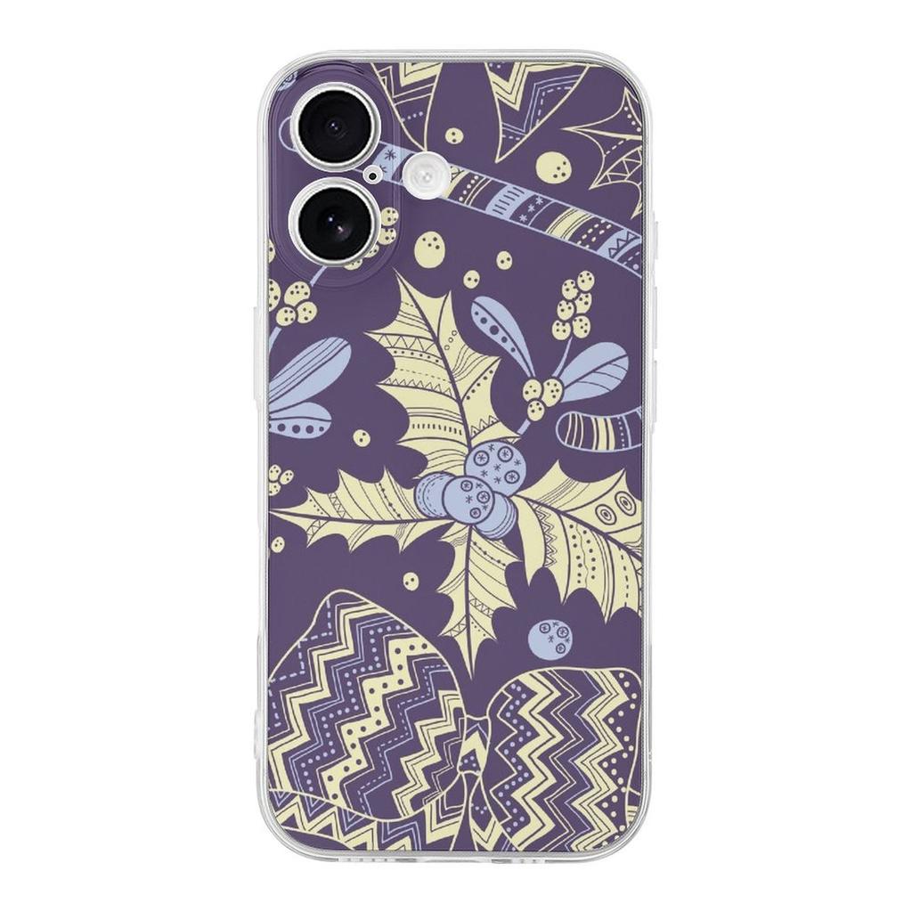 1 Pack For Iphone 17/17Air/17Pro/17ProMax Ultra Thin TPU Shockproof Protective Case With Camera Bezel And Smooth Button Press