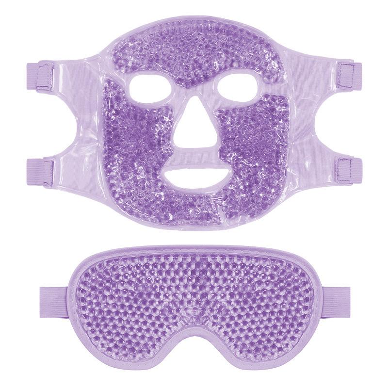 Охлаждающие ледяные гелевые шарики для лица, компрессы с горячим и холодным эффектом, многоразовая ледяная гелевая маска для снятия давления, отечности глаз, мигрени, ухода за кожей