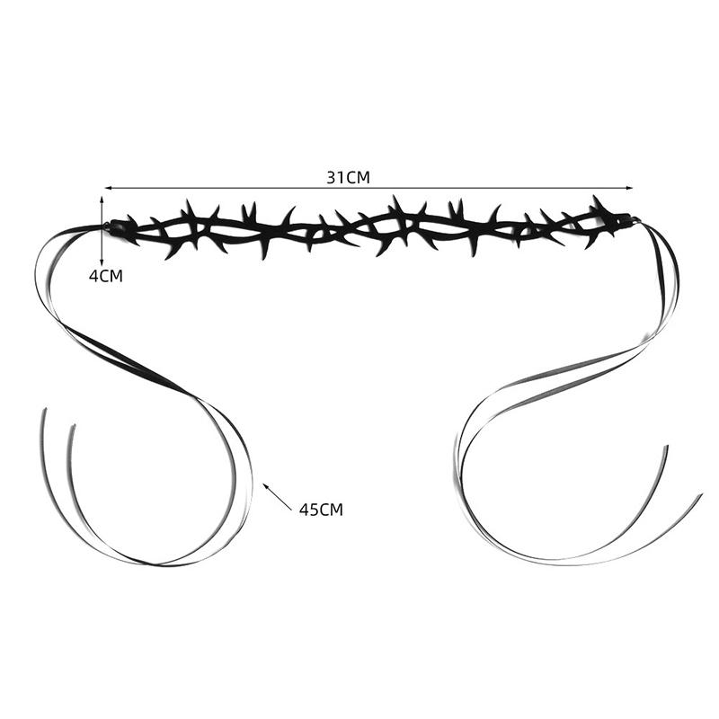 Модное панк-колье, женское ожерелье, шип розы, большой цветок, кулон, колье