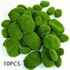 Micro Landscape Decor Artificial Moss Rocks Green Fake Moss Stone  Landscape Design