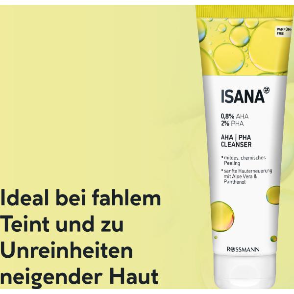 Rothman ISANA ISANA Очищающее средство с AHA/PHA 125 мл