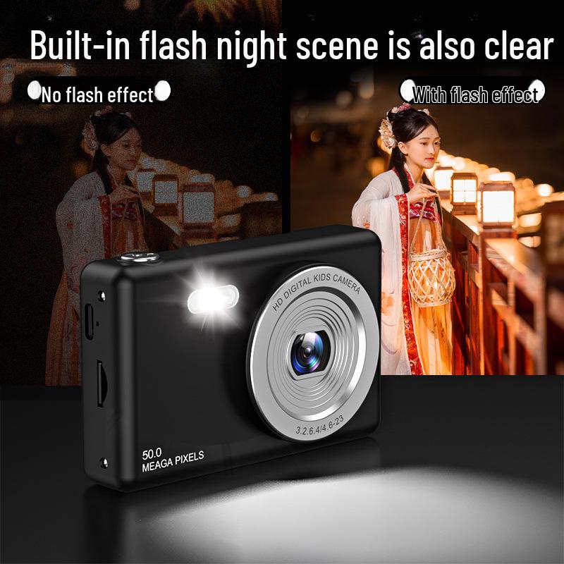Портативная цифровая камера высокой четкости 48 МП — идеально подходит для дома, студентов и детей