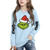 Boys Girls Child Fashion Daily Versatile Casual Crewneck Sweatshirts Daily Long Sleeve Patchwork Top Sweatshirts
