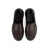 Daks Men Comfort Plain Slip On Derby Shoes Dark Brown Drm618ks22