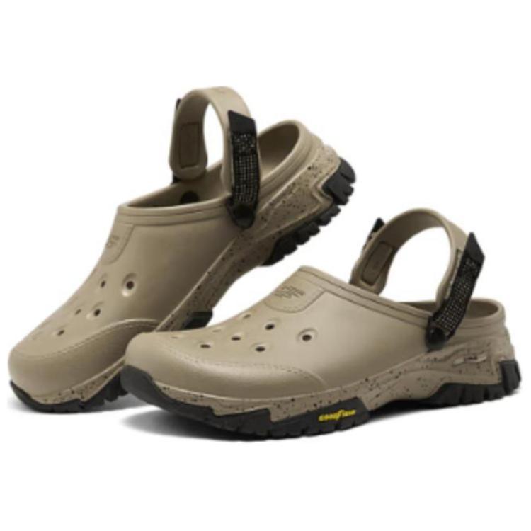 Skechers Бегемот Пузырьковые Туфли EVA Повседневные Удобные Простые Легкие Прочные Клоги Мужские клоги Хаки 243341-KHK