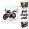 Сплавная модель мотоцикла с инерционным управлением