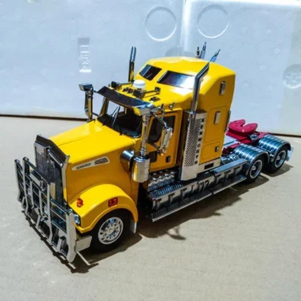 Литье под давлением 1:32 сплав Kenworth T909 симуляция передней части грузовика модель статические декоративные украшения праздничный подарок коллекция фанатов сувениры