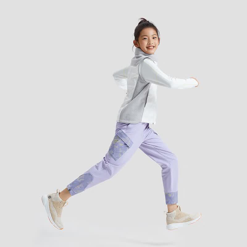 Moodytiger Kids' Fleece-Lined Stretch Casual Sports Pants