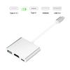 3 в 1 Type C - HDMI-совместимый USB 3.0 зарядный адаптер USB-C 3.1 Hub для Mac Air Pro Huawei Mate10 Samsung S8 Plus