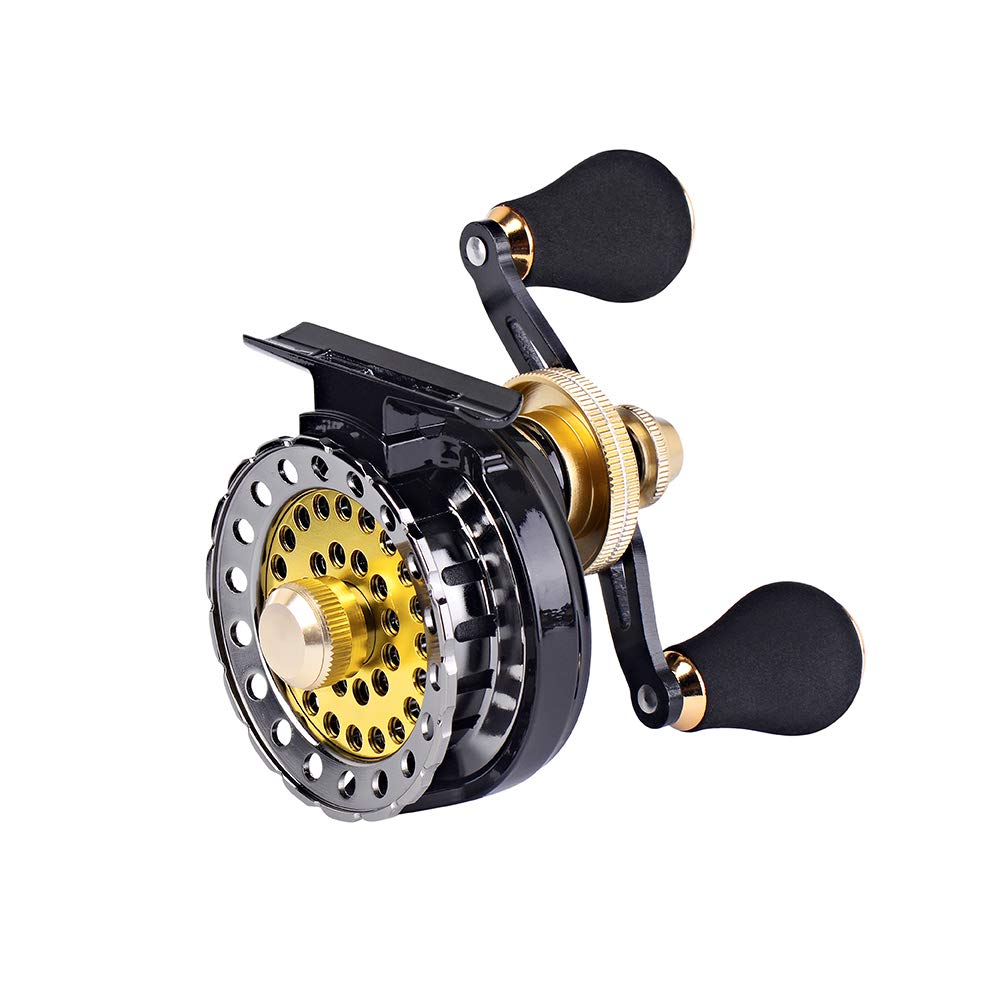 RESUNTEK Lizard Chinu Reel Fishing Raft Reel Black Sea Bream Right Handle Ice Fishing Maximum Drag Force 5kg Gear Ratio With Clutch Raft Fishing Skein