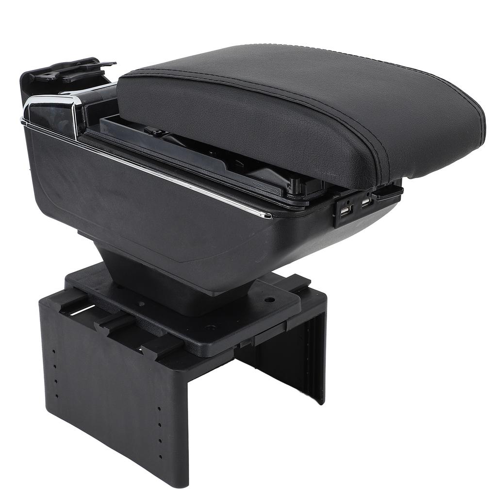 Передний центральный подлокотник консоли, выдвижной подлокотник, органайзер, чехол для хранения, универсальный, подходит для большинства