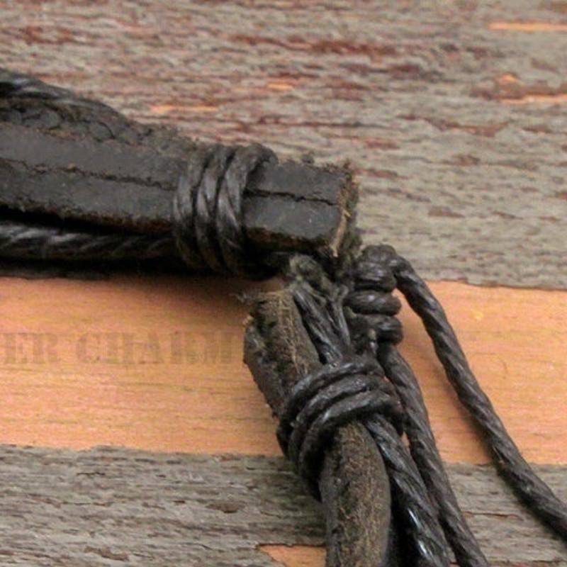 Leather Bracelets & Bangles for Men and Women Black and Brown Braided Rope Man Jewelry