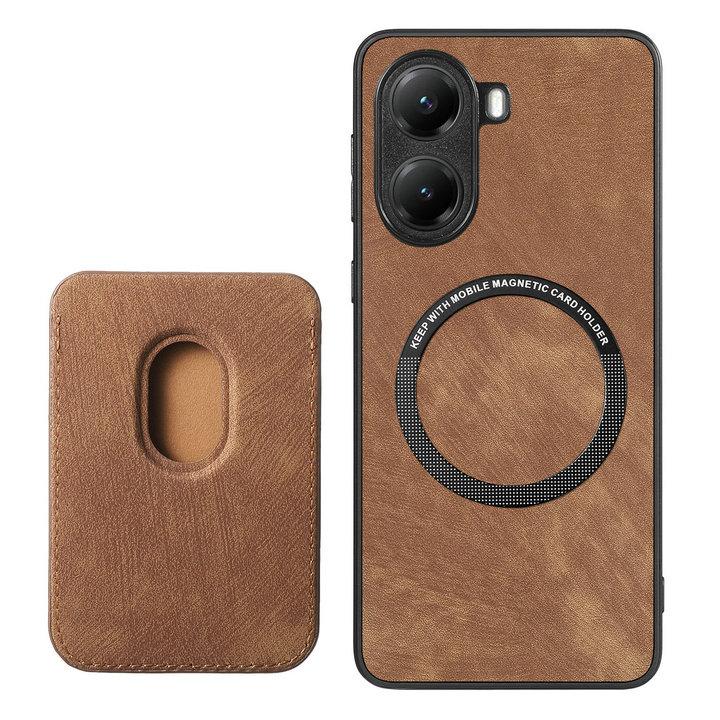 Для Xiaomi Poco X8 Pro Max 5G 2026 Роскошный Чехол 2-в-1 Кожаный с Картхолдером Чехол для Poco X8 Pro X8 X 8 Pro Max Магнитная Задняя Крышка