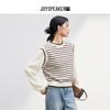 JOY SPEAKER Women's Patchwork Knit Sweater