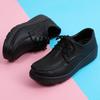 Women's Lace-Up Soft Sole Non-Slip Fashionable Flats - Breathable, Comfortable Autumn/Winter Shoes