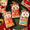 4pcs Chinese New Year Red Envelopes Cartoon Money Packet Creative Lucky Money Pockets  Kids Gift