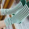 Gifts Winter Warm Ankle Cotton Striped Socks Knit Elastic Hosiery