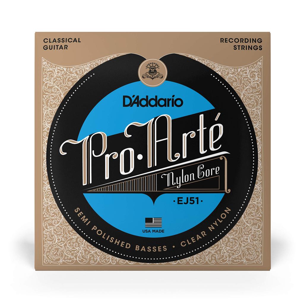 Струны для классической гитары Pro Arte Polished Silver Hard EJ51 D'Addario []