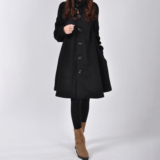 Женское шерстяное пальто Yousheng, водолазка, приталенное пальто, однобортное длинное пальто для работы на открытом воздухе, вечеринки