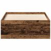 Bed Frame without Mattress Vintage Wood Look 100 x 200 cm Wood Based Material