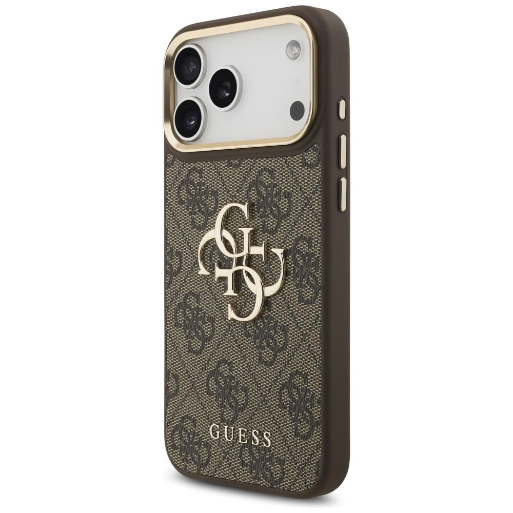 Guess 4G Big Logo Case For Iphone 17 Pro Max Metal Cover