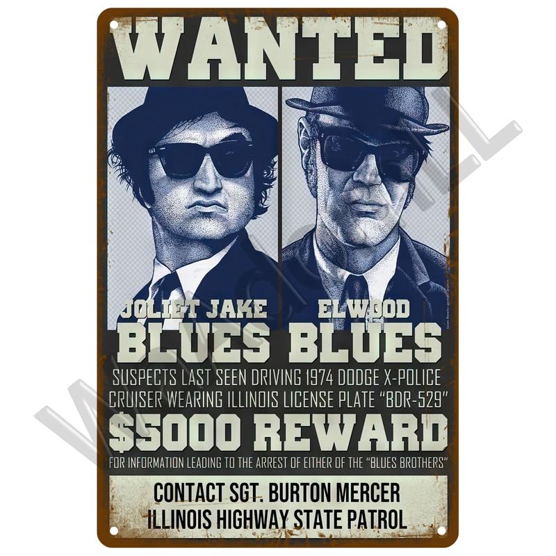 Vintage Metal Sign Movie Retro Tin Sign Aesthetic Living Room Metal Wall Decor Decoration Cinema Industrial Deco Films Poster