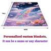 Dreamy Flannel Blanket Bedroom Blanket, Iving Room,sofa Blanket,student Nap,office Nap,camping Trip,children's Gift
